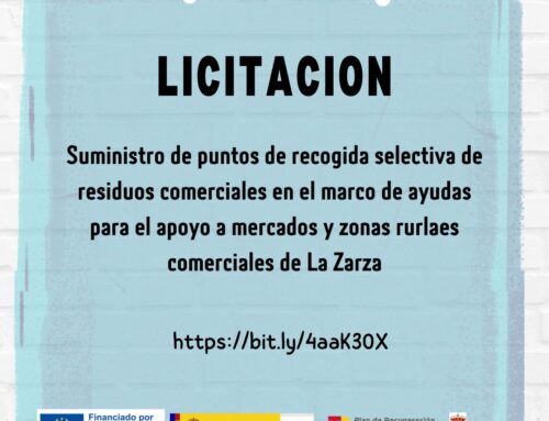 LICITACIÓN: SUMINISTRO DE PUNTOS DE RECOGIDA SELECTIVA DE RESIDUOS COMERCIALES