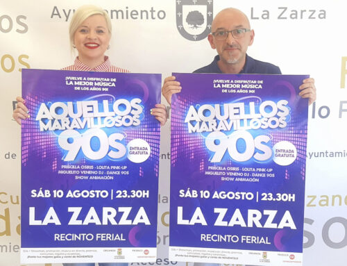 EL SHOW «AQUELLOS MARAVILLOSOS 90´S» EL 10 DE AGOSTO EN LA ZARZA